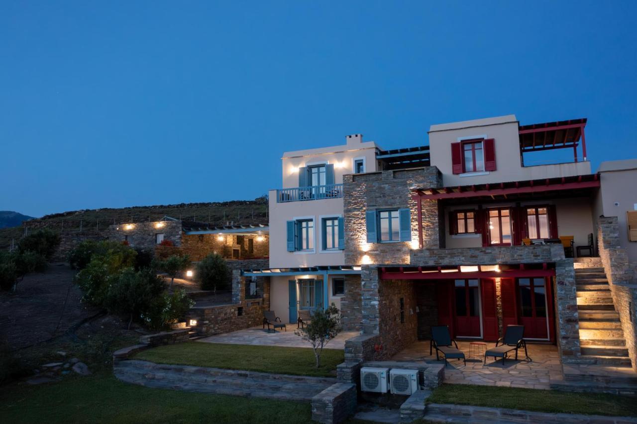 Bella Resorts Andros Kato Fellos المظهر الخارجي الصورة